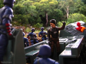 GI Joe ARAH Major Blood Cobra mercenary Cobra Troopers Cobra Commander