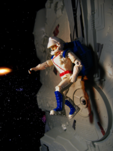 Gi joe vintage action figure arah star brigade 1994 Space shot