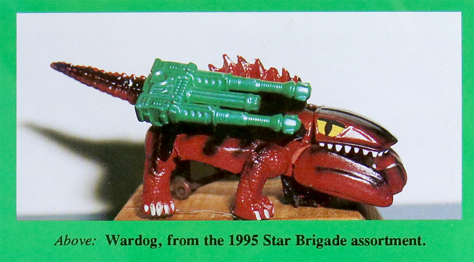 Gi joe unproduced star brigade war dog prototype 1995 1994 hasbro kenner arah