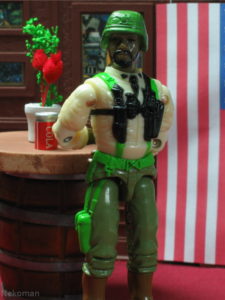 Gi Joe arah battle corps hasbro action figure colonel courage 1993 beachhead