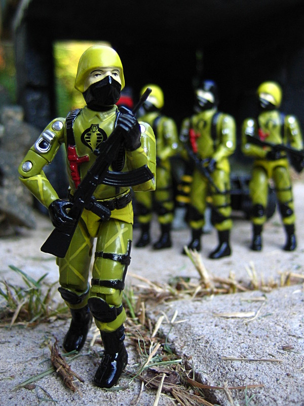 Gi Joe action figures Cobra vintage V1 Python Patrol Bootleg Custom