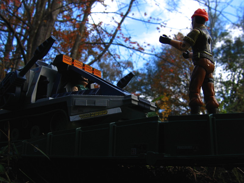 gi joe bridge layer arah hasbro cobra vintage action figure 1985