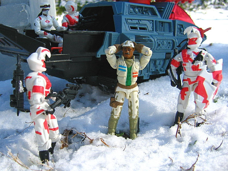 gi joe arah hasbro stalker arctic commandos Alley Viper custom bootleg Hiss II 2 Night Stalker mail away battle corps