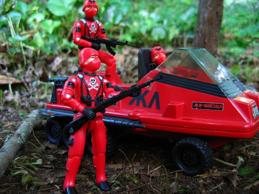 gi joe bootleg black major officer red shadow