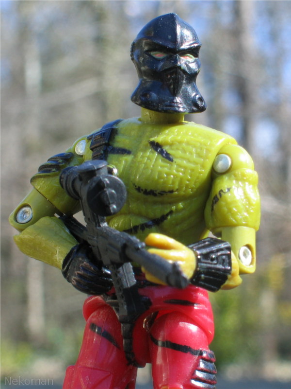 gi joe iron grenadier Darklon 1989 destro hasbro vintage