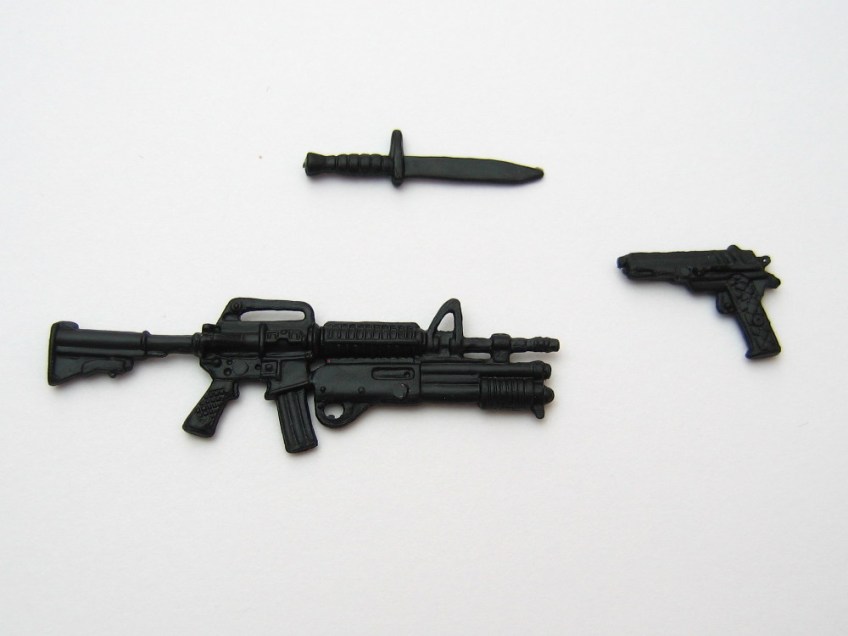 gi joe bootleg black major officer red shadow