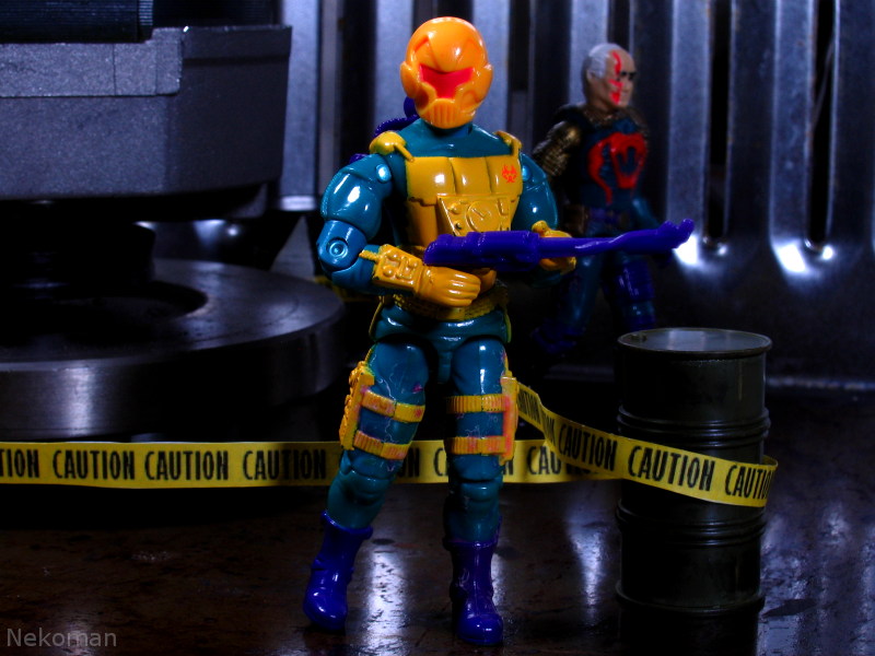 GI Joe Eco Warrior's ARAH 90's Cobra Action Figure Toxo Viper