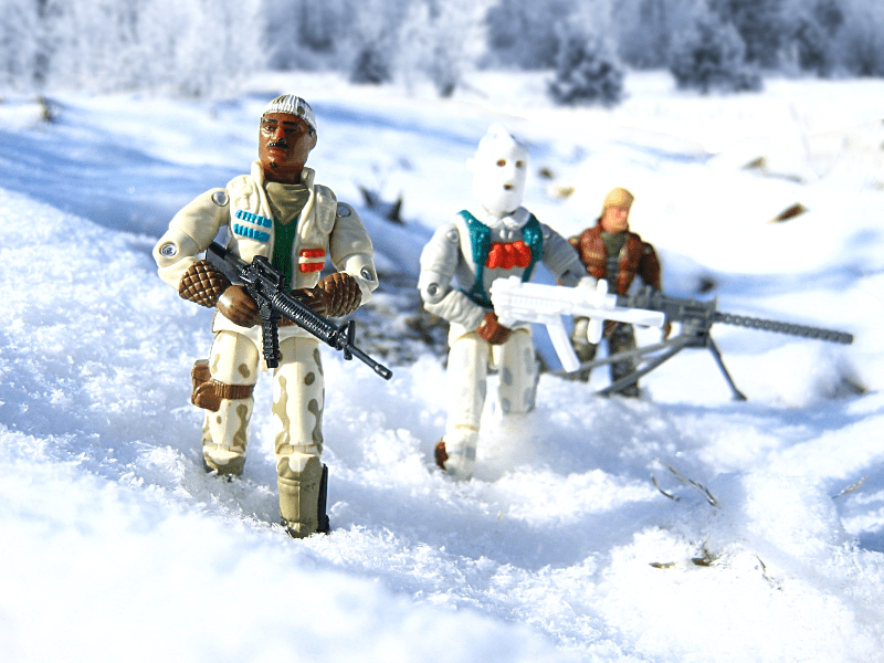 gi joe arah hasbro stalker arctic commandos rock n roll frostbite mail away battle corps