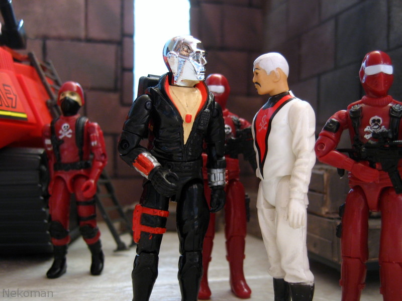 GI Joe vintage action figure action force Destro Iron Grenadiers ARAH Hasbro 1983 version one