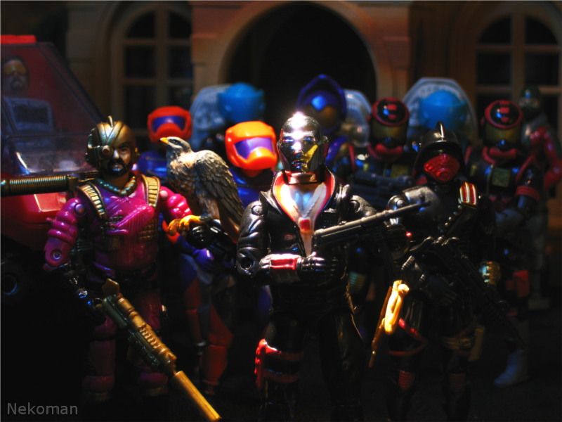 GI Joe vintage action figure action force Destro Iron Grenadiers ARAH Hasbro 1983 version one