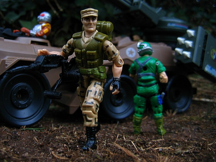 gi joe vintage action figure hasbro Repeater v1 1988 night force