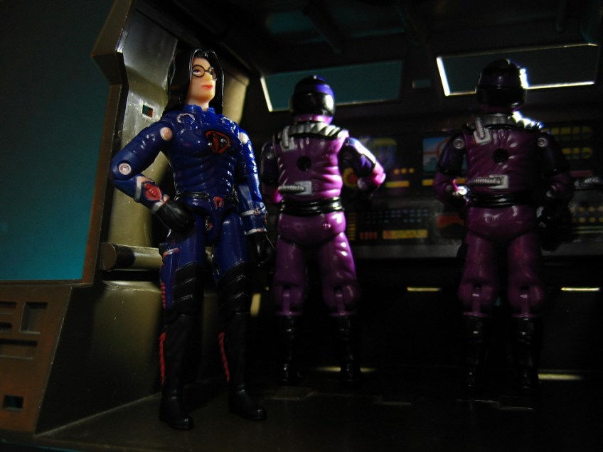 cobra trooper the baroness marvel gi joe hasbro vintage 1997