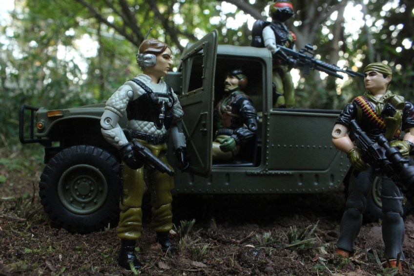 gi joe vintage cobra night force tunnel rat 1988