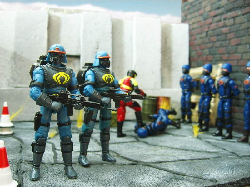 Valor vs Venom Gi joe vs Cobra Spy Troops Neo Viper V6 2003