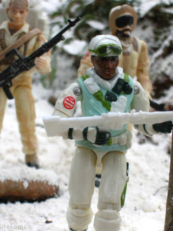 Iceberg snow job gi joe arctic soldier commando blizzard ARAH vintage v1 v2 80's hasbro