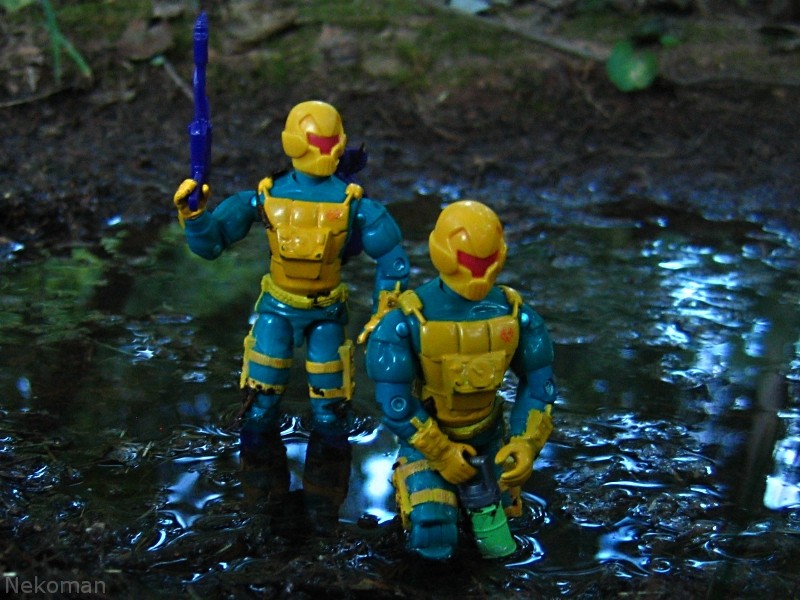 GI Joe Eco Warrior's ARAH 90's Cobra Action Figure Toxo Viper