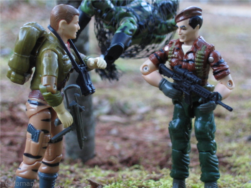 gi joe tiger force flint arah 1988 vintage hasbro cobra