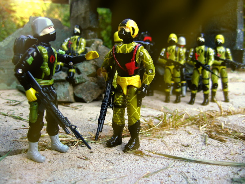 Python Patrol Copperhead ARAH GI Joe Cobra vintage figure Hasbro