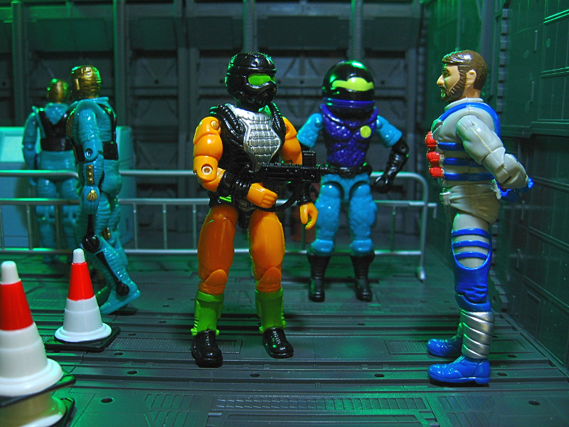 GI Joe Blackstar Star Brigade 1994 arah Hasbro toy