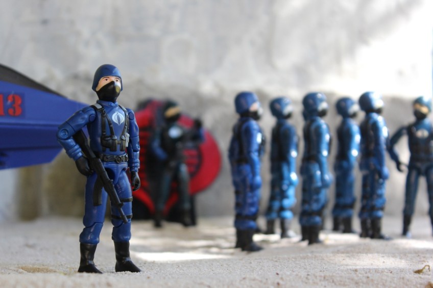 hasbro pulse cobra officer 1982 gi joe arah