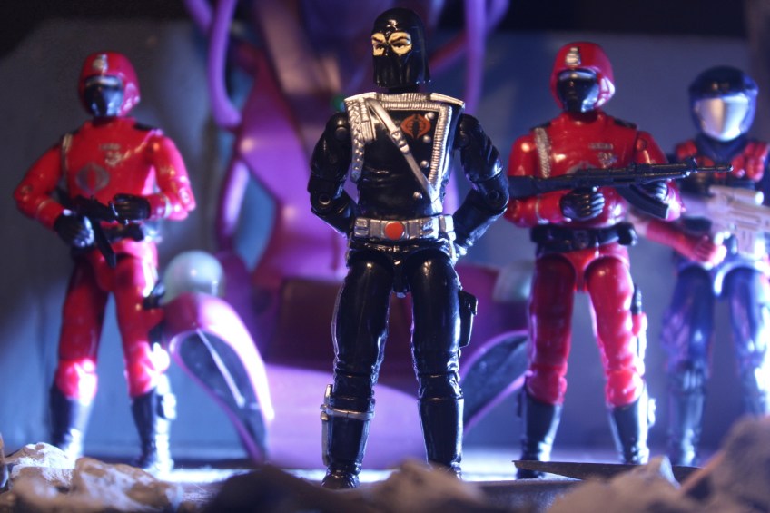 GI Joe Battle Corps Hasbro Cobra Commander 1993 ARAH