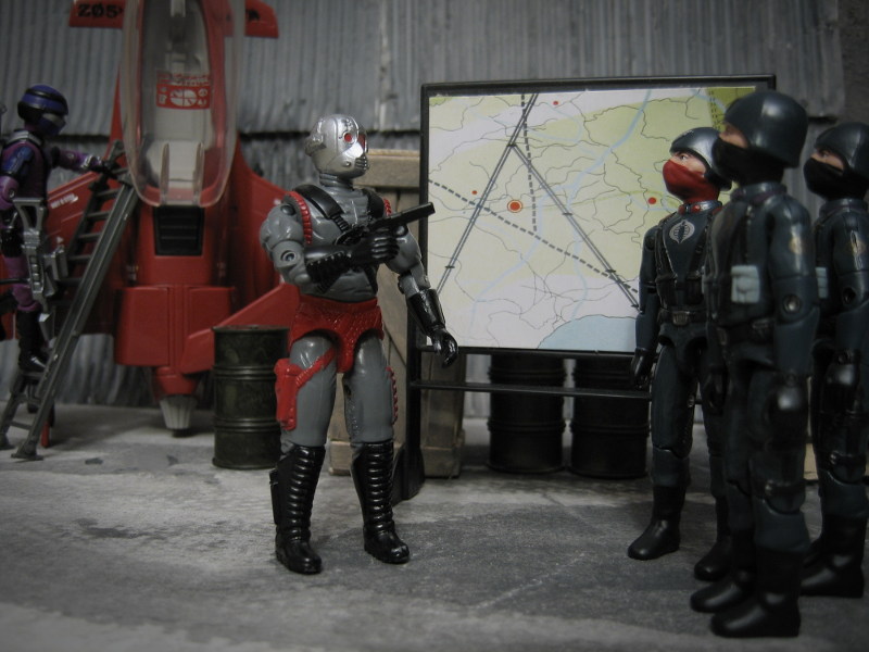 1990 Vapor GI Joe 90's ARAH Hurricane Cobra