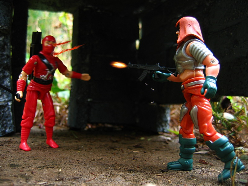 gi joe zartan comic pack dtc cobra arah dreadnok ninja custom