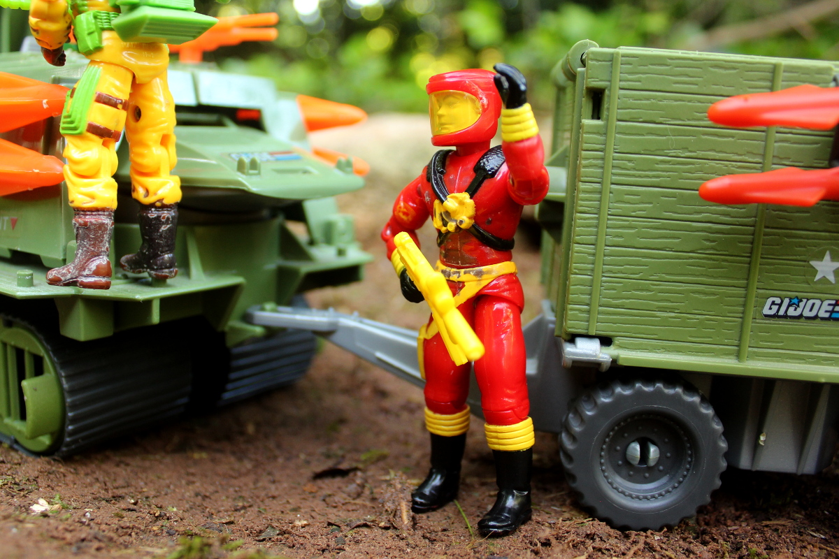 eco warriors gi joe barbecue 1992 1991 vintage hasbro cleansweep