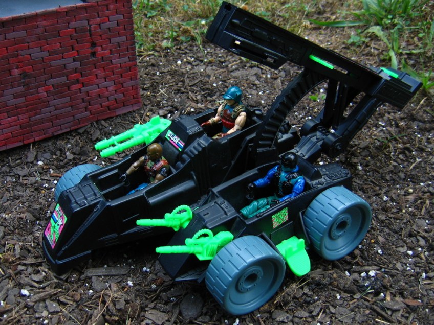 Attack cruiser gi joe arah vintage hasbro 90's cobra a real american hero 1991