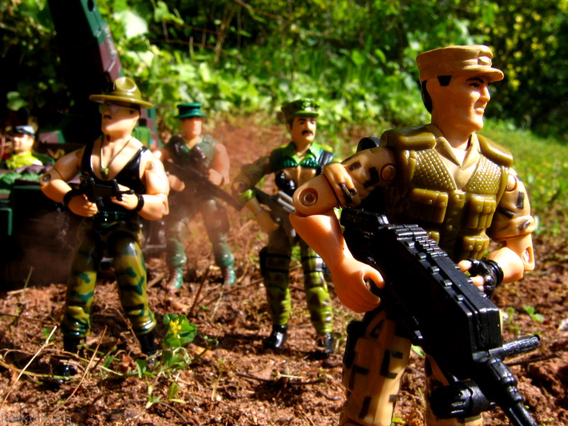 gi joe vintage action figure hasbro Repeater v1 1988 night force