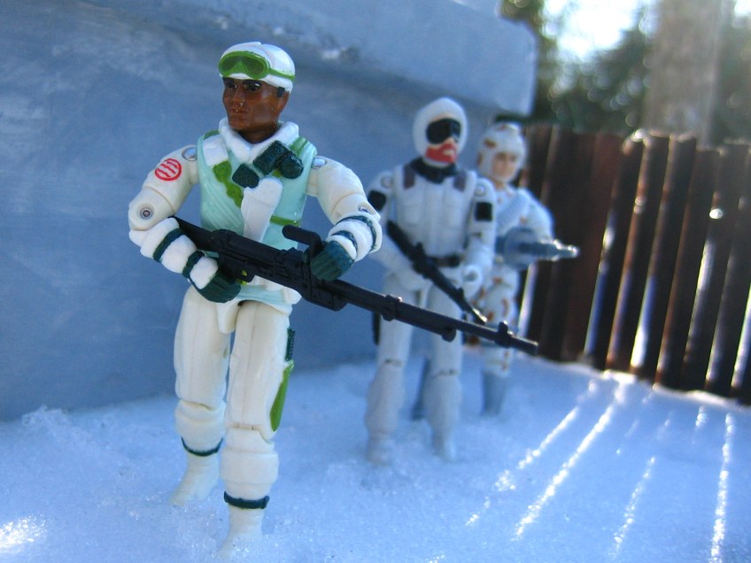 Iceberg snow job gi joe arctic soldier commando blizzard ARAH vintage v1 v2 80's hasbro