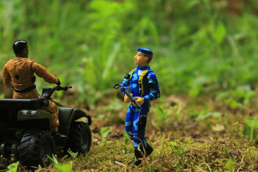 gi joe Argentina argen7 manleh funskool toy skydiver