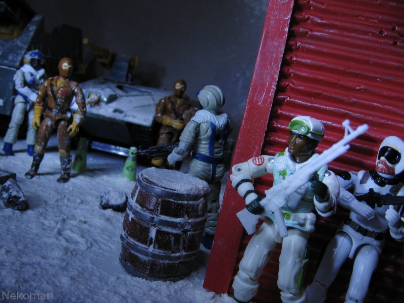 Iceberg snow job gi joe arctic soldier commando blizzard ARAH vintage v1 v2 80's hasbro