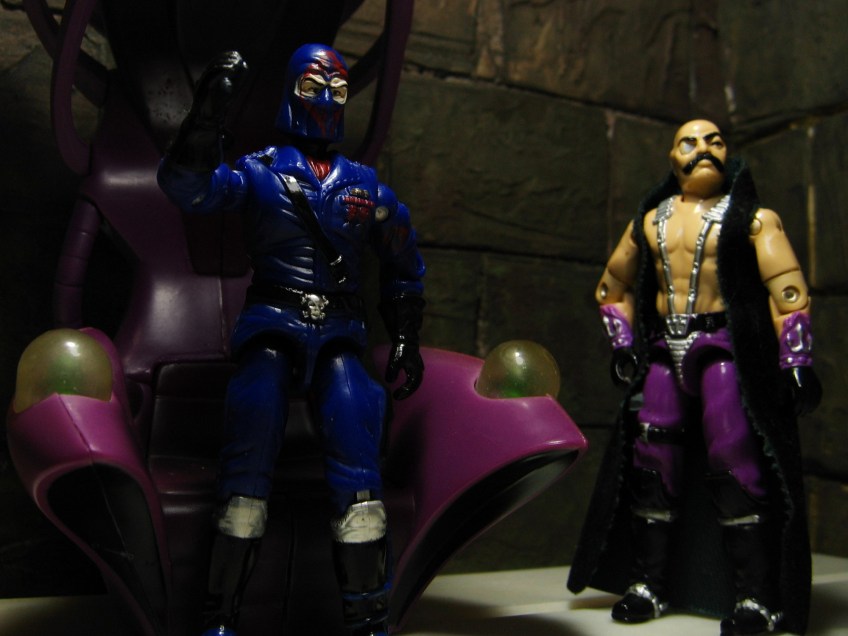 gi joe custom black major bootleg worms cobra commander