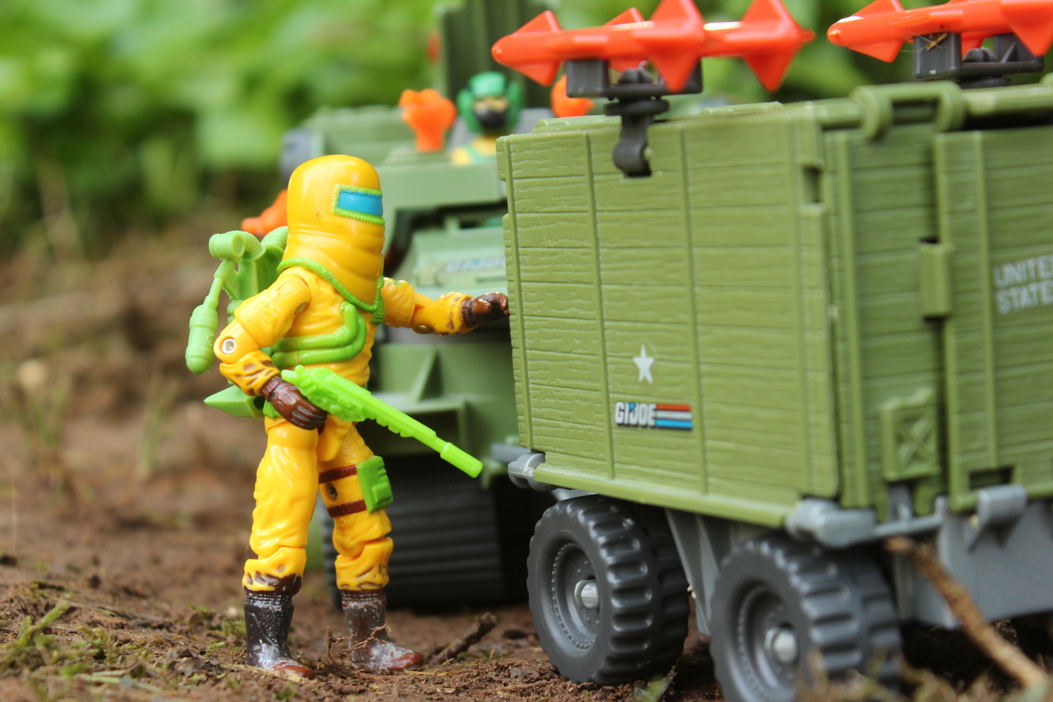 GI Joe Clean Sweep Eco Warriors 1991 Hasbro ARAH Cobra