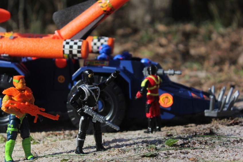 GI Joe Battle Corps Hasbro Cobra Commander 1993 ARAH