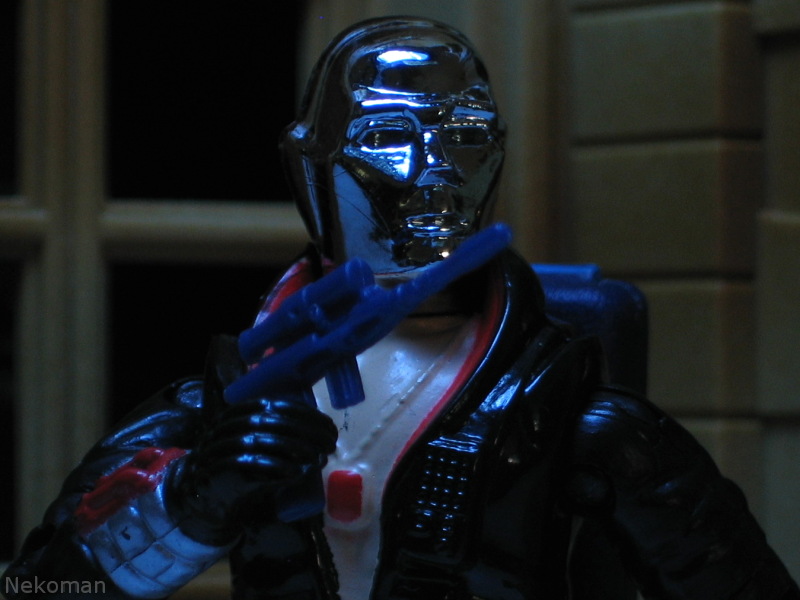 GI Joe vintage action figure action force Destro Iron Grenadiers ARAH Hasbro 1983 version one