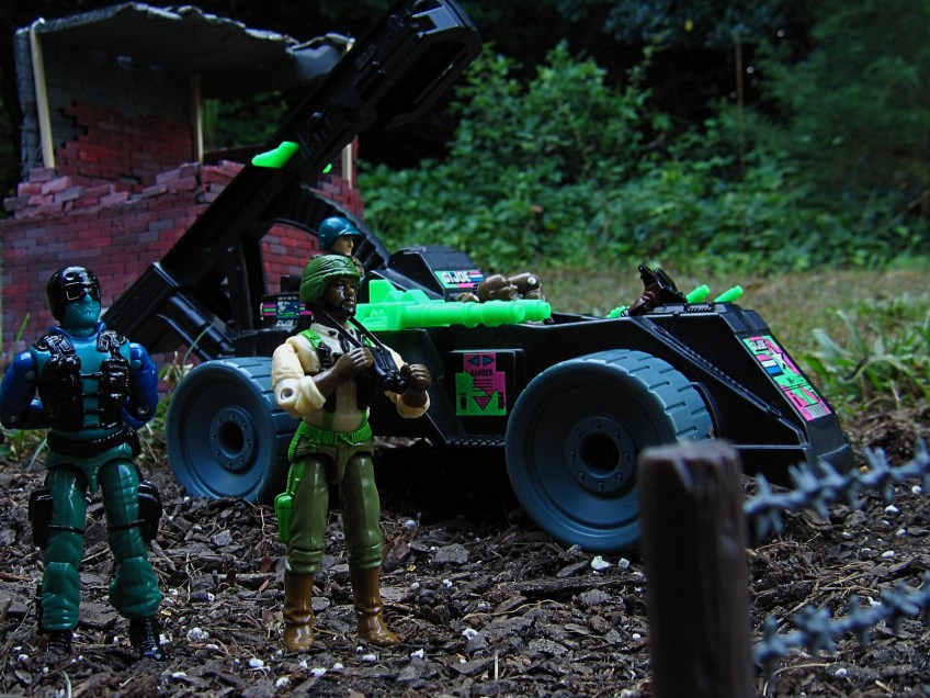 Attack cruiser gi joe arah vintage hasbro 90's cobra a real american hero 1991