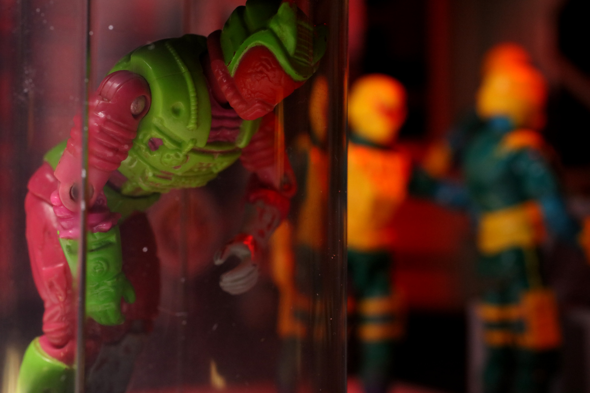 gi joe toxo-viper eco-warrior vintage hasbro 1992 o-ring